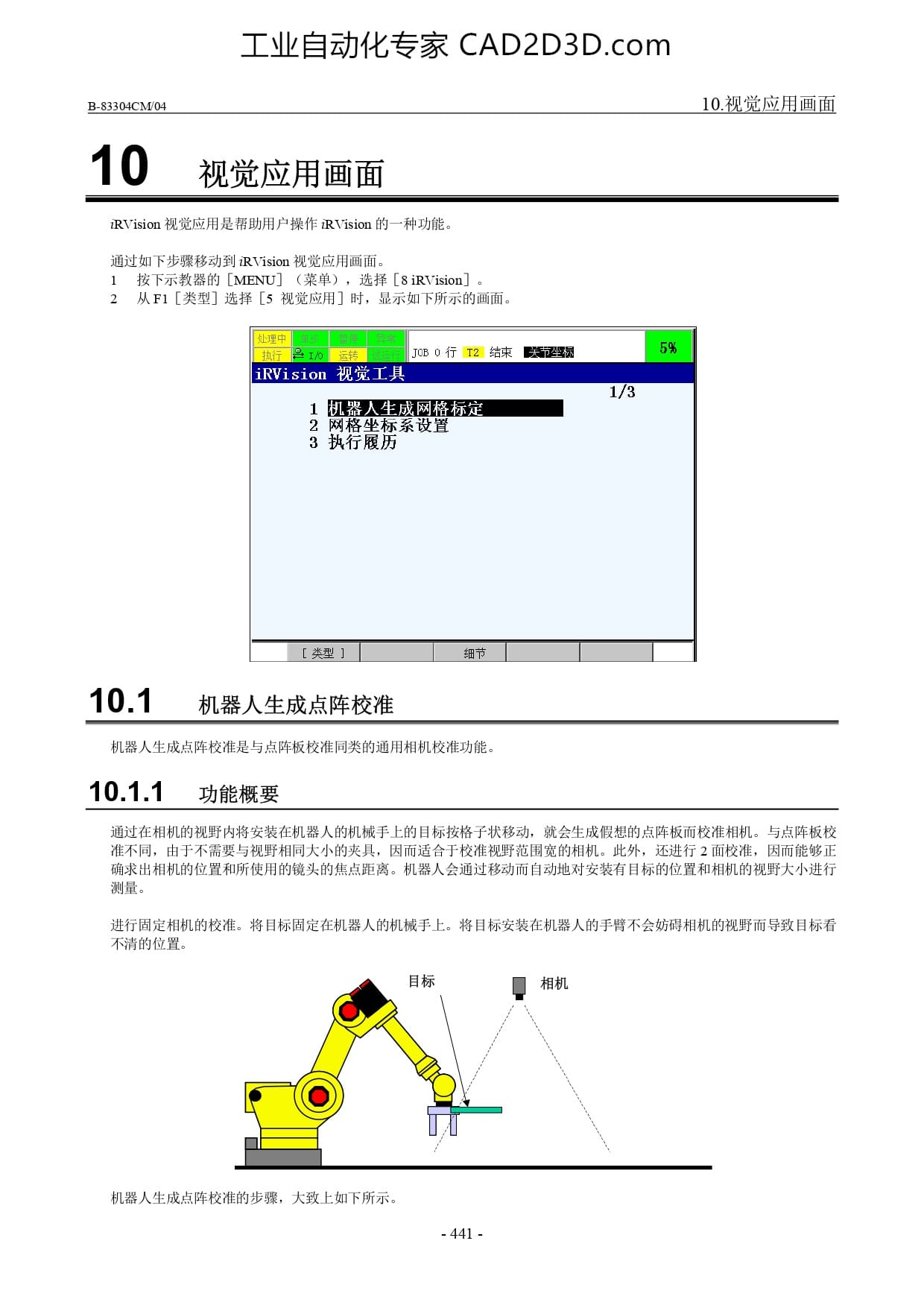 视觉应用画面