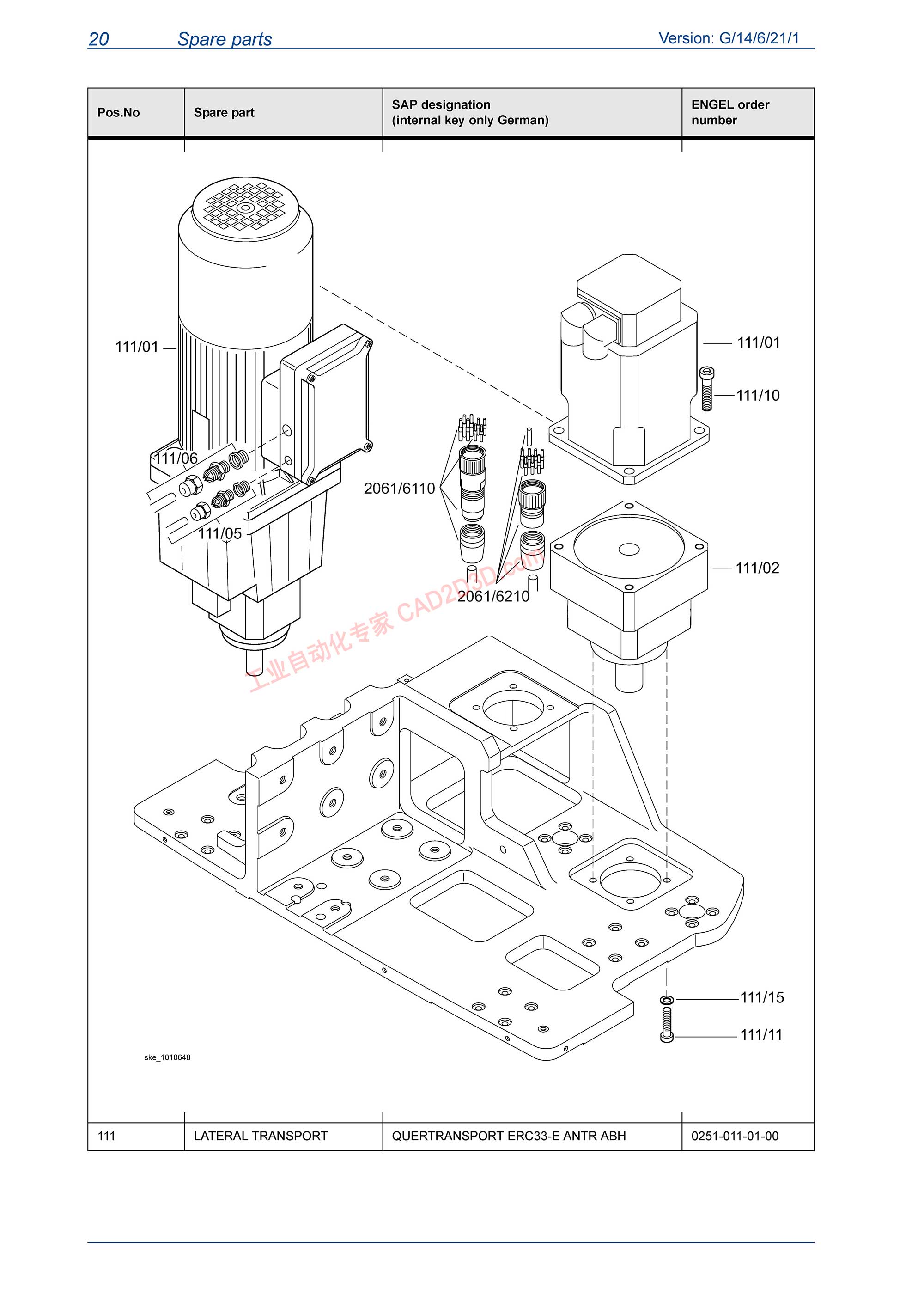 SPARE PARTS