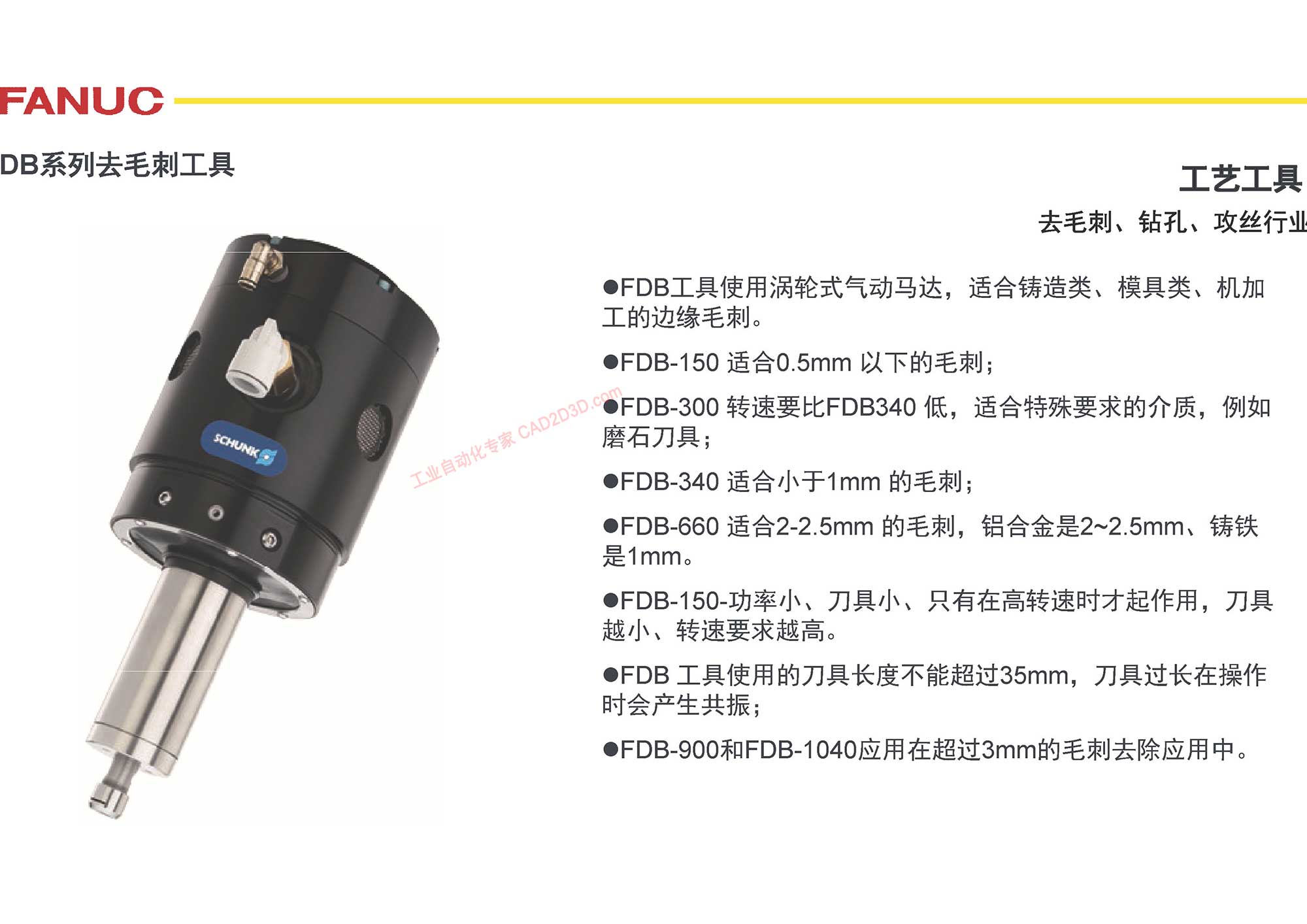 DB系列去毛刺工具
