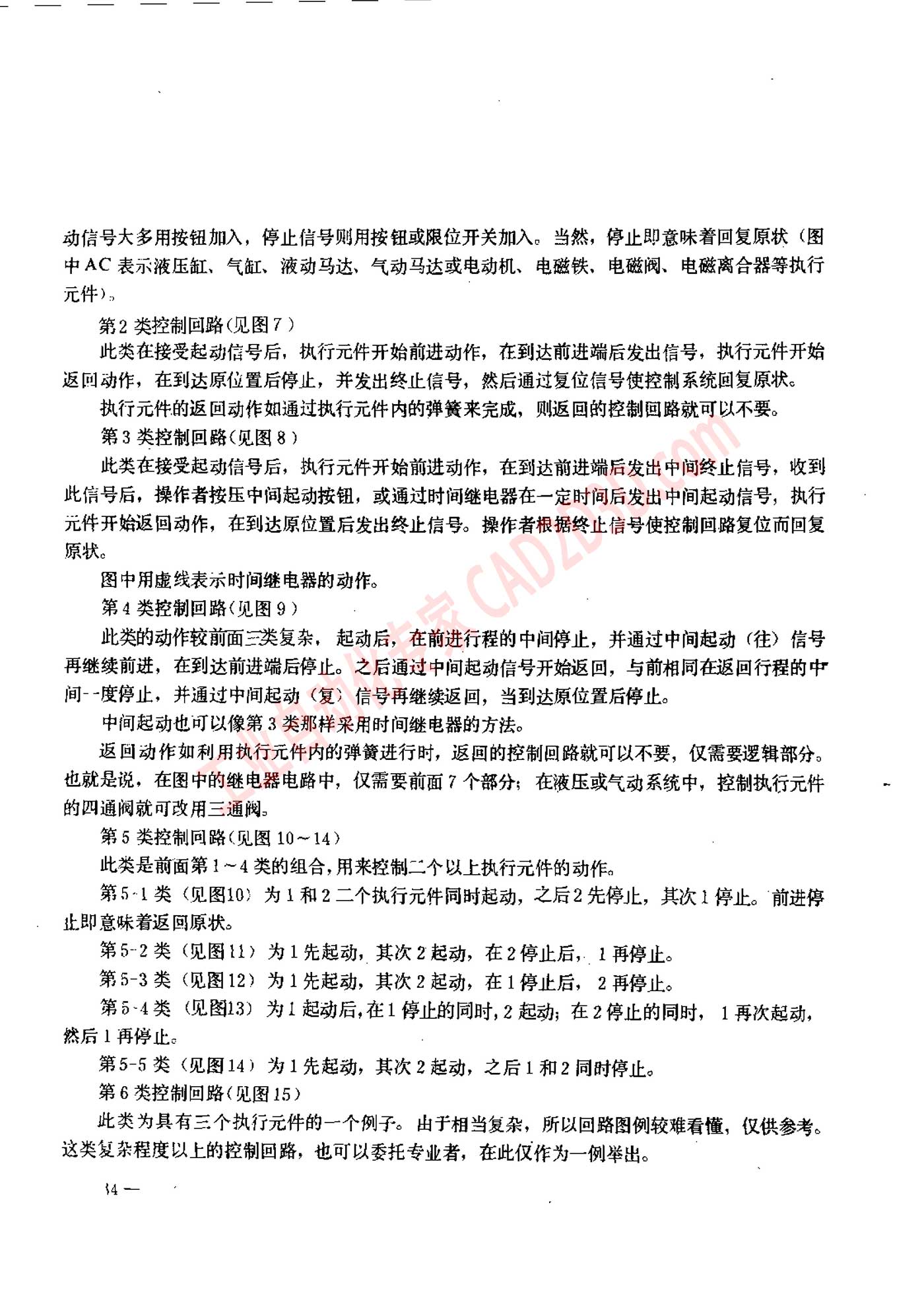 附
录 控制回路总论