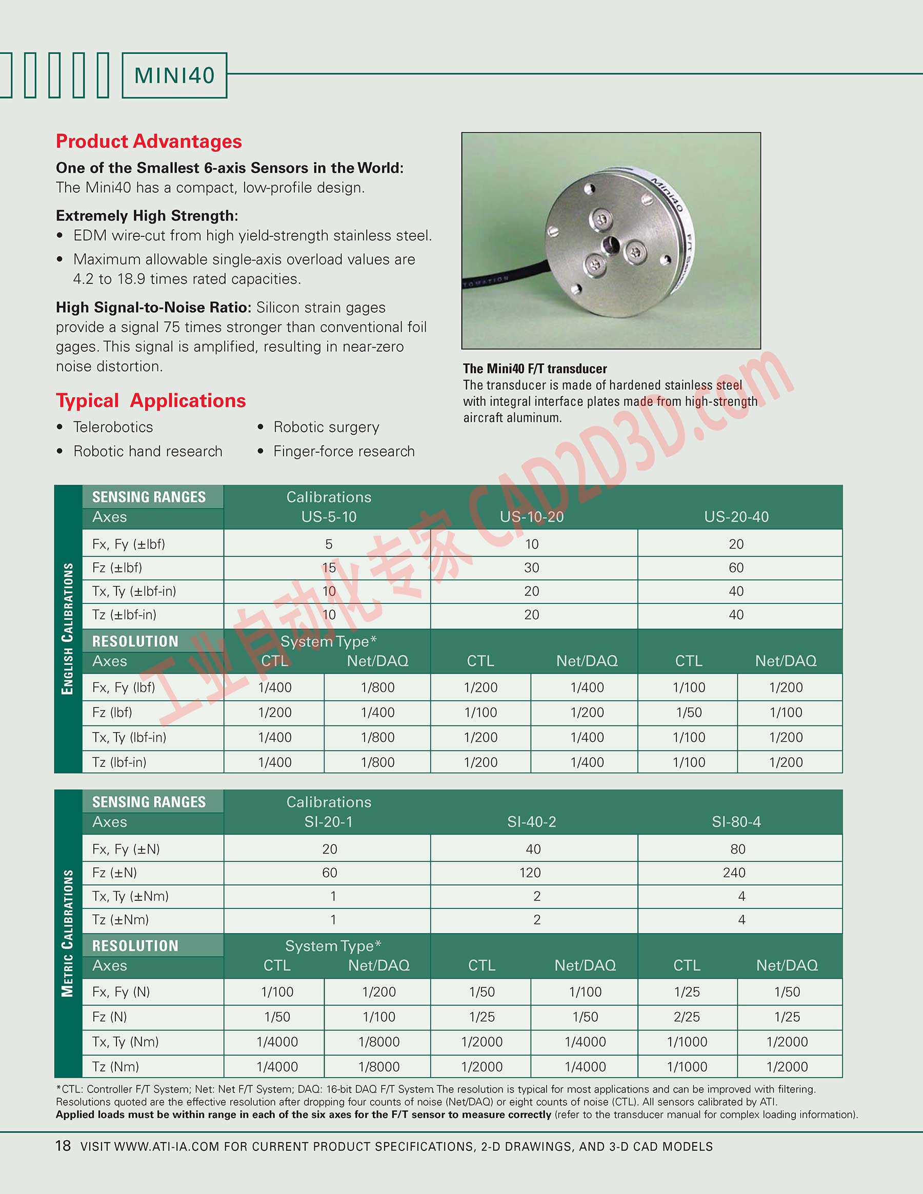 MINI40 产品优势 Product Advantages