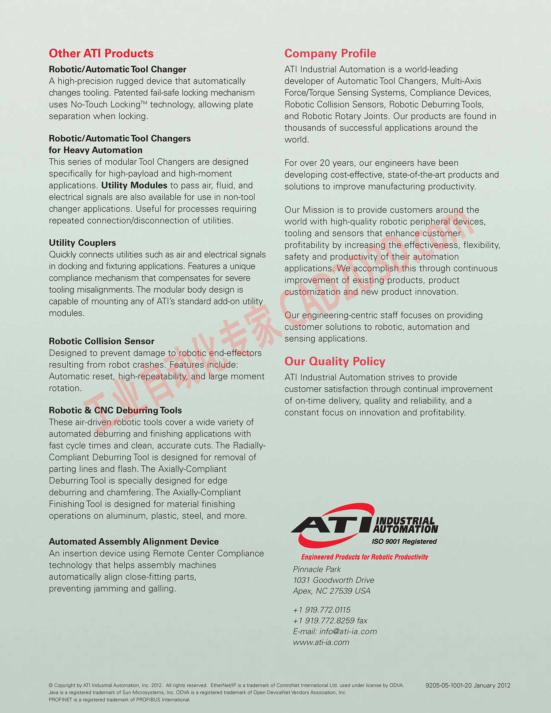 Other API Products & Company Profile
