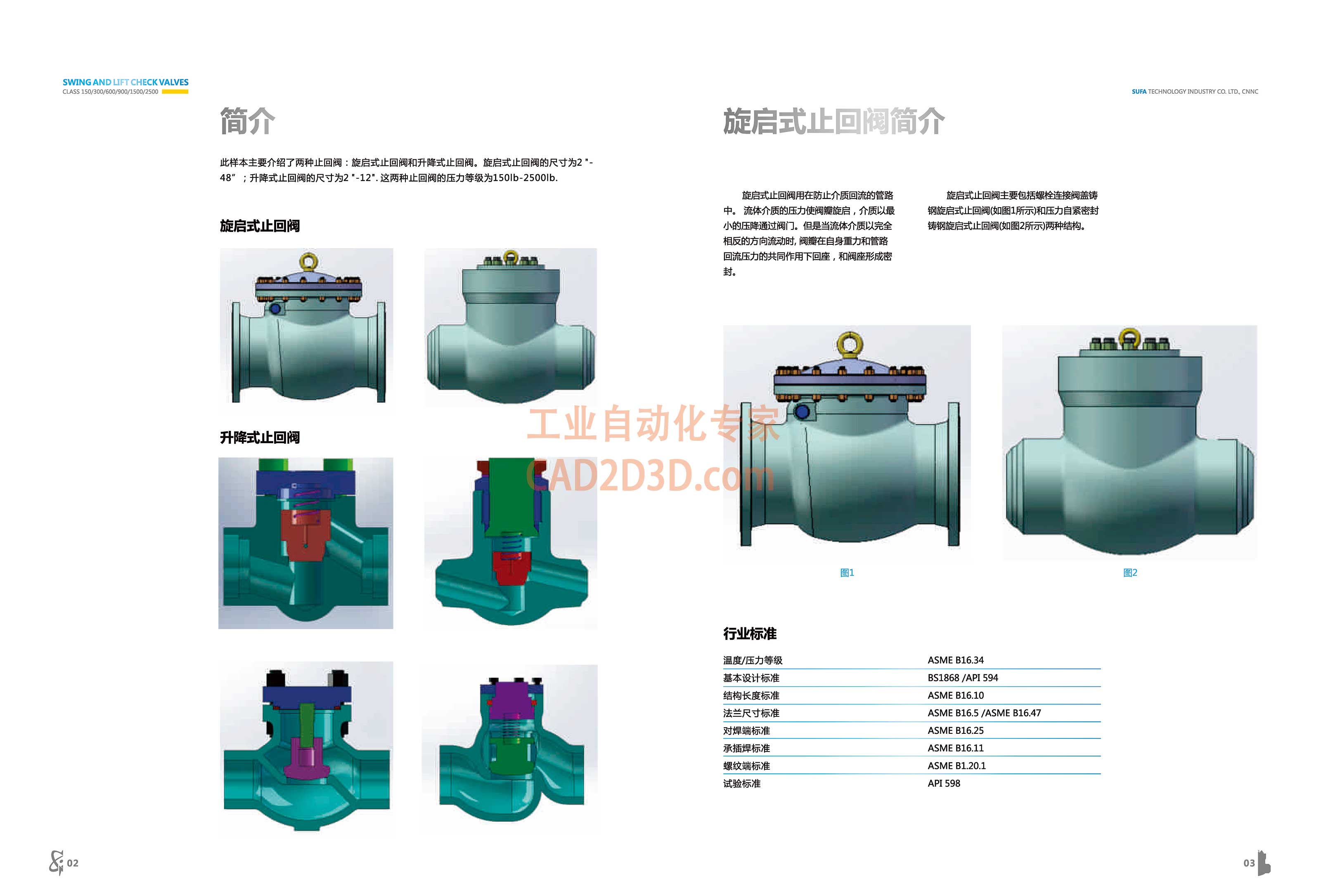 产品简介 旋启式止回阀简介