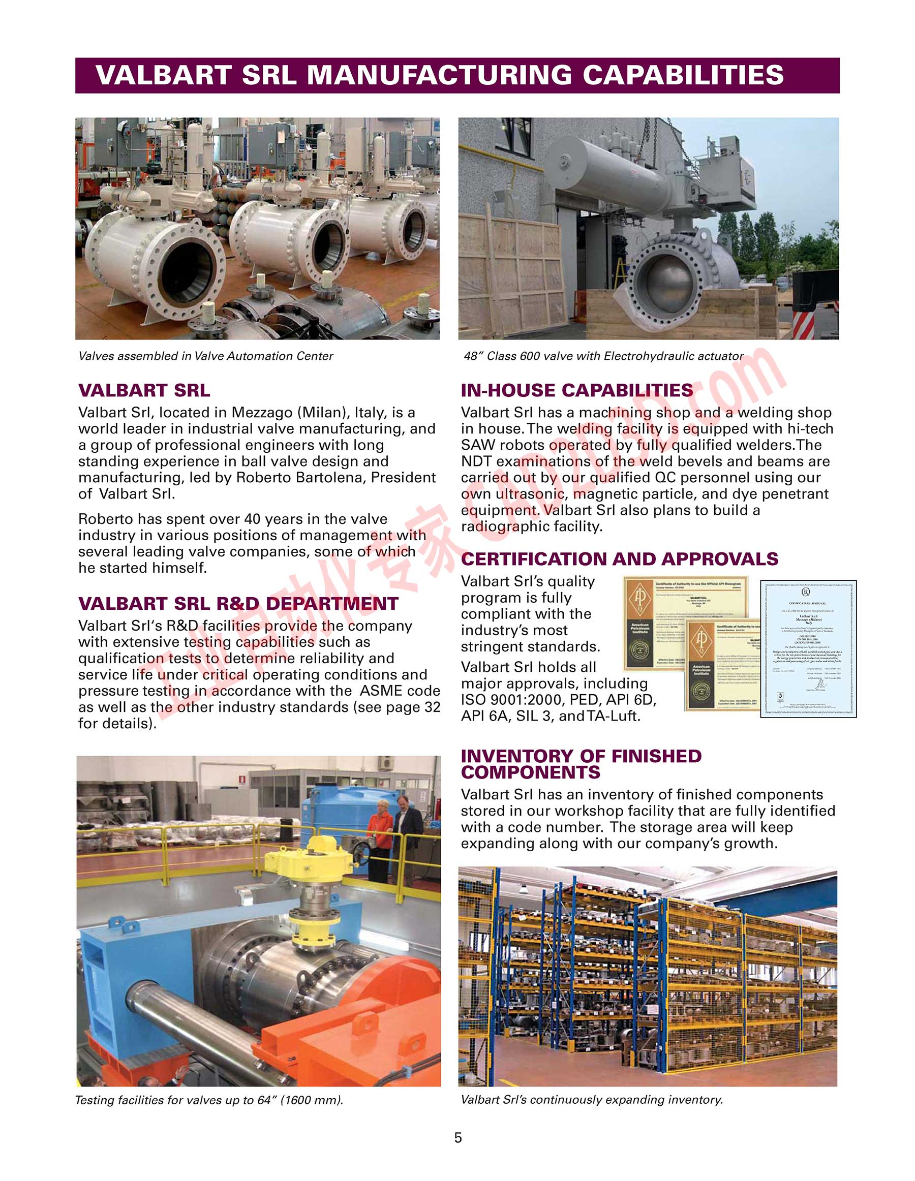 制造能力 MANUFATURING CAPABILITIES