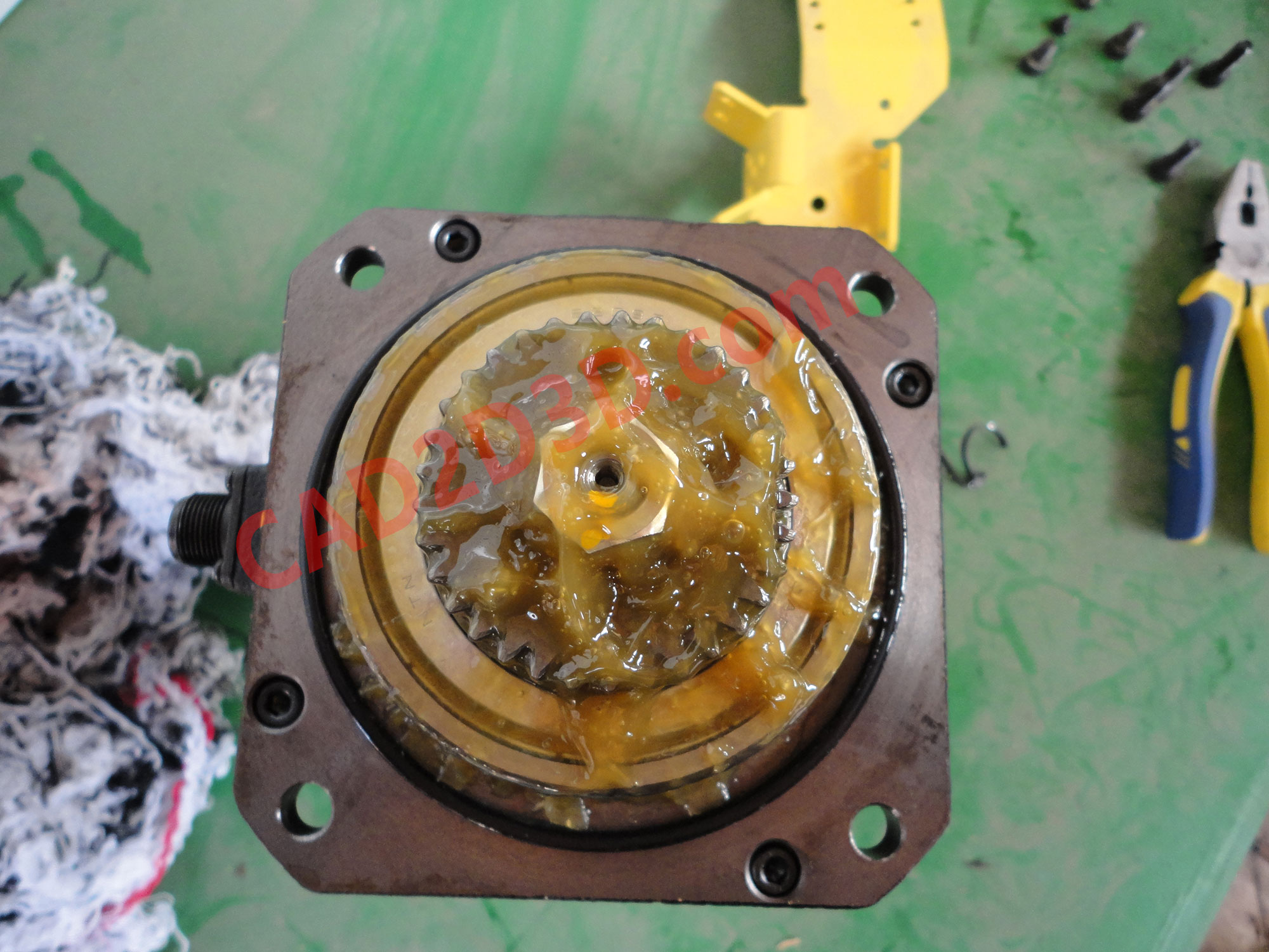 FANUC Robot M-20iA 机器人 伺服电机、轴承、齿轮