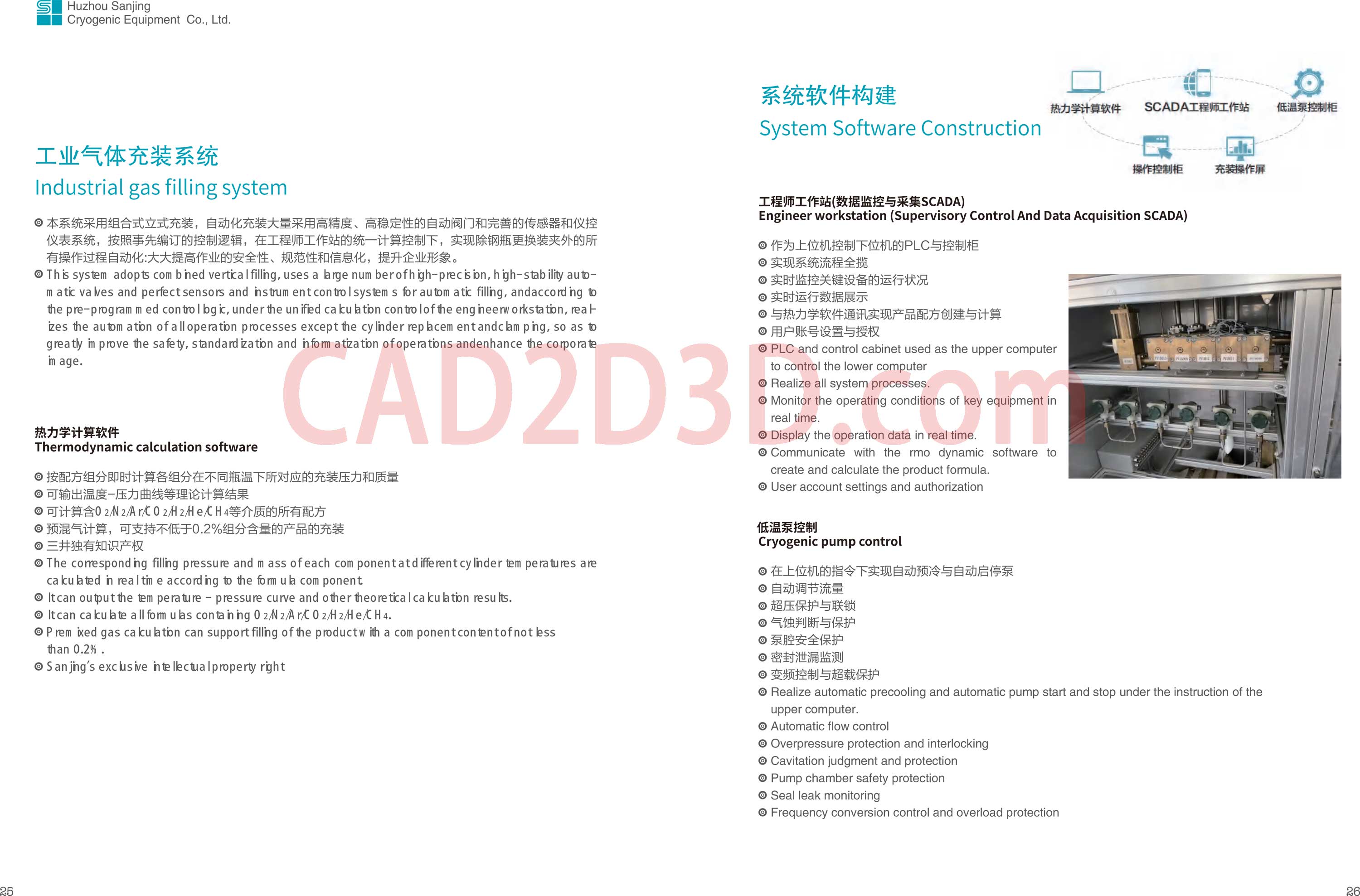 工业充装系统、系统软件构建