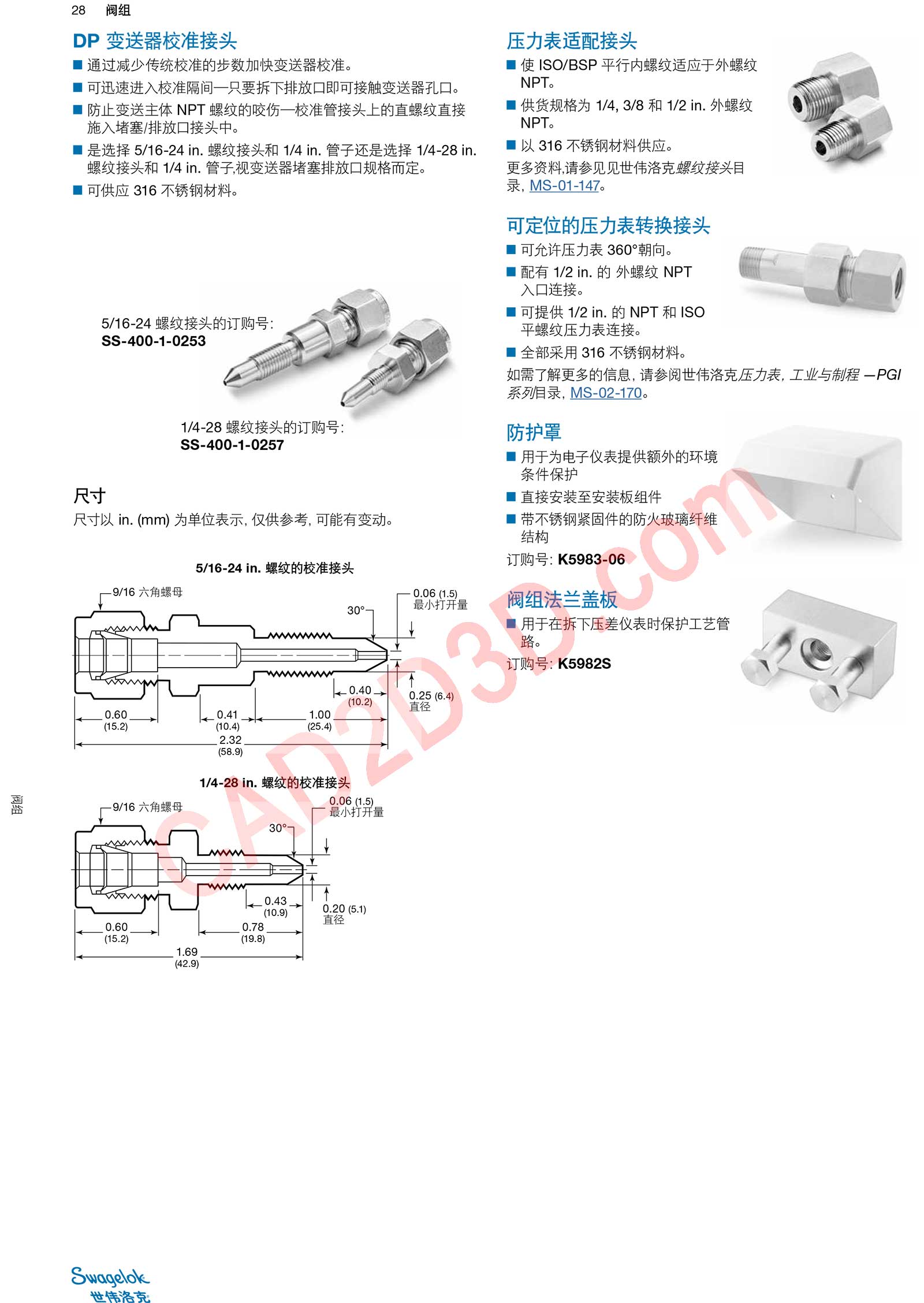 仪表阀组系统附件