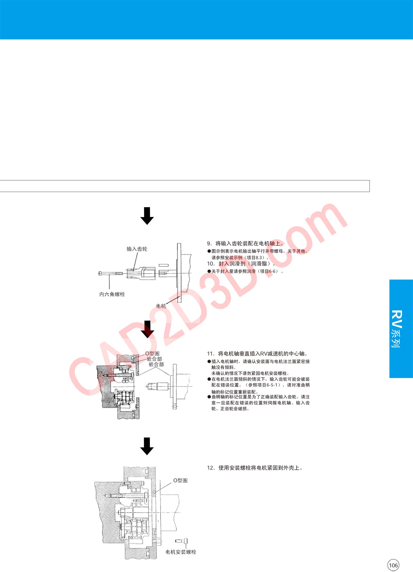 RV 系列 设计注意事项