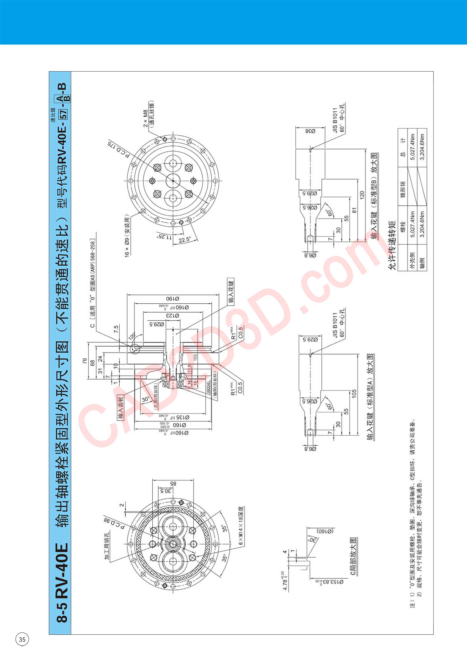 RV-E 系列 外形尺寸图