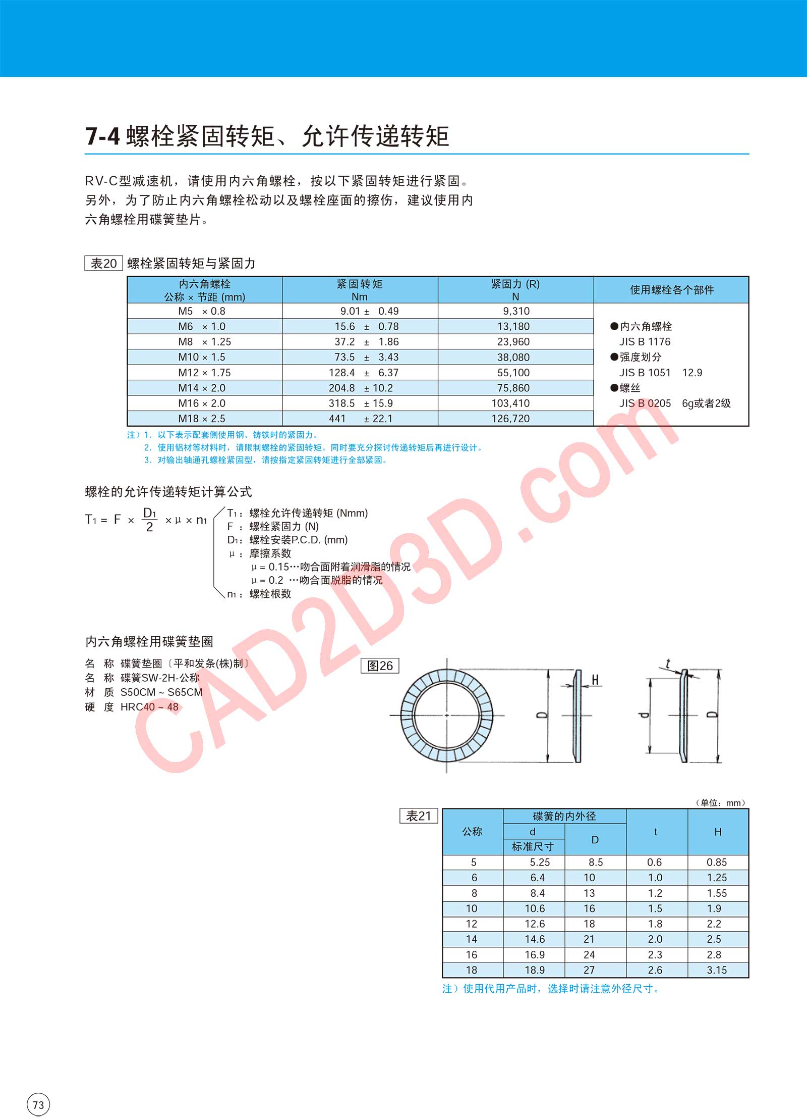 RV-C 系列 设计注意事项