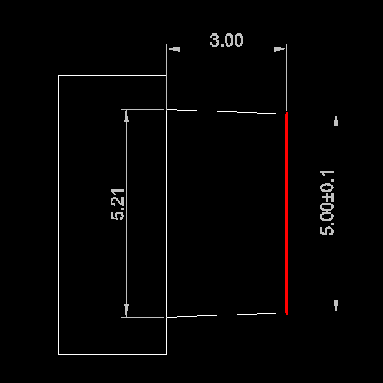 注塑件拔模角度和尺寸测量方法