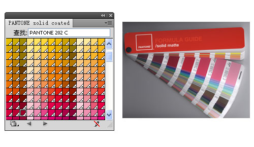 pantone 潘通颜色