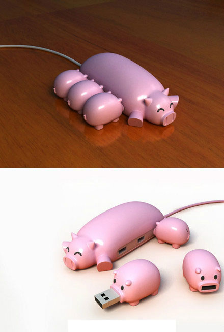 创意可爱猪 USB 创意可爱猪 USB