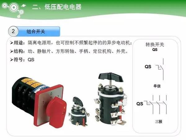 低压电气元器件种类及详细说明