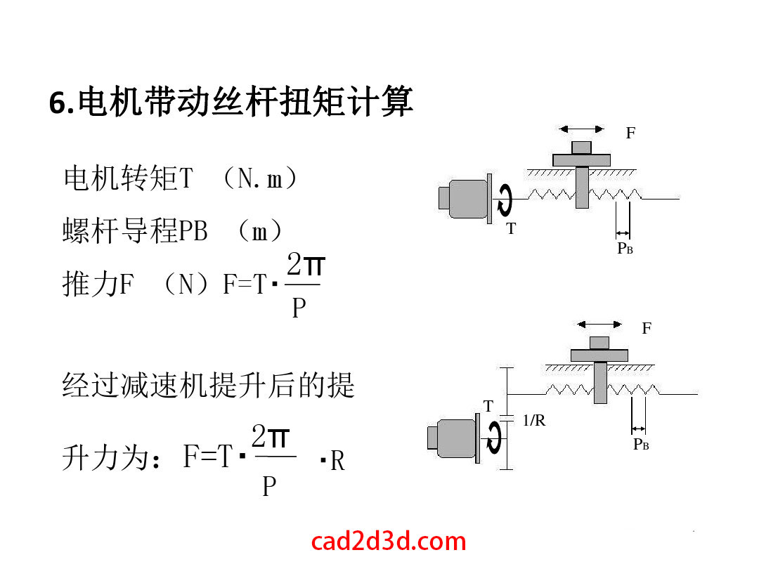 伺服电机的选型计算方法及应用案例