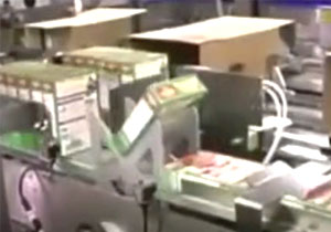 输送线上工件连续快速翻转装置—连续翻转轮