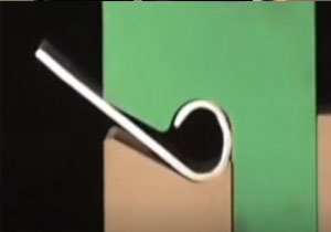 折弯模结构动画演示