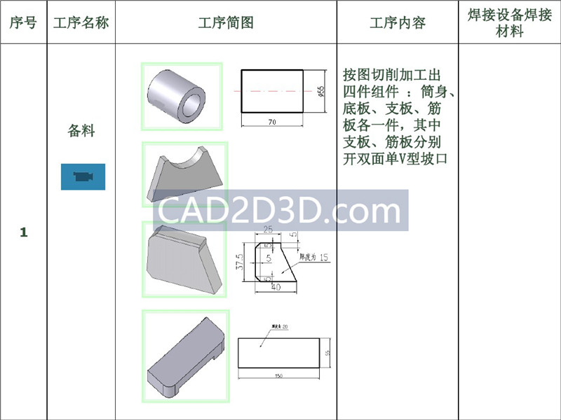 焊接成形技术工艺设计教程实例详解