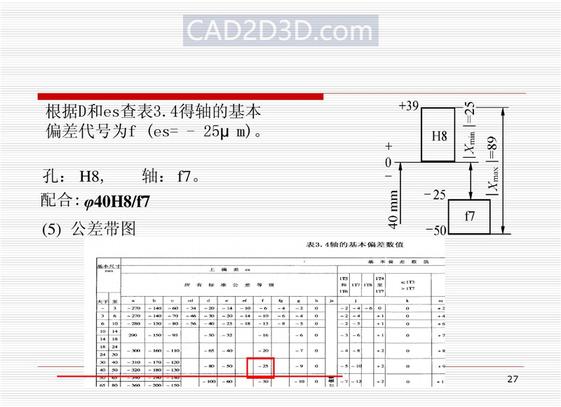 机械设计尺寸精度设计基本原则和方法（配合制、公差等级、配合、未注公差）