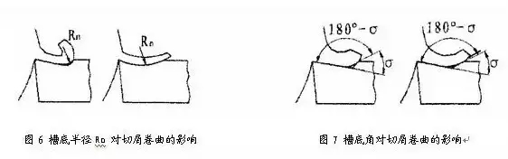 机加工切屑形成原理种类及断屑方法