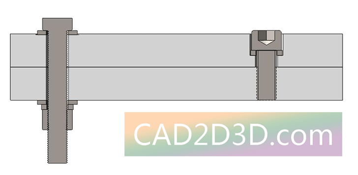 螺栓（bolt / stud）和螺钉（screw）的区别联系