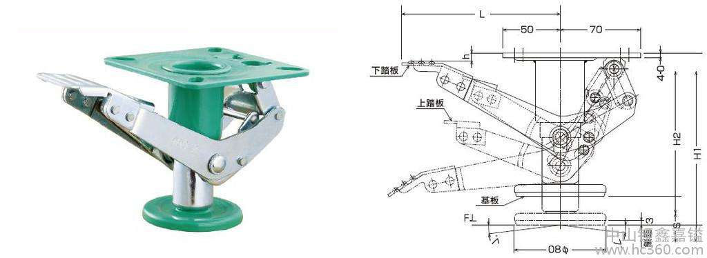 地刹器 顶高器 内部结构及原理