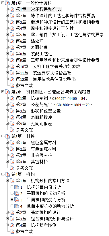 《机械设计手册》（第三版共4卷）pdf 免费下载