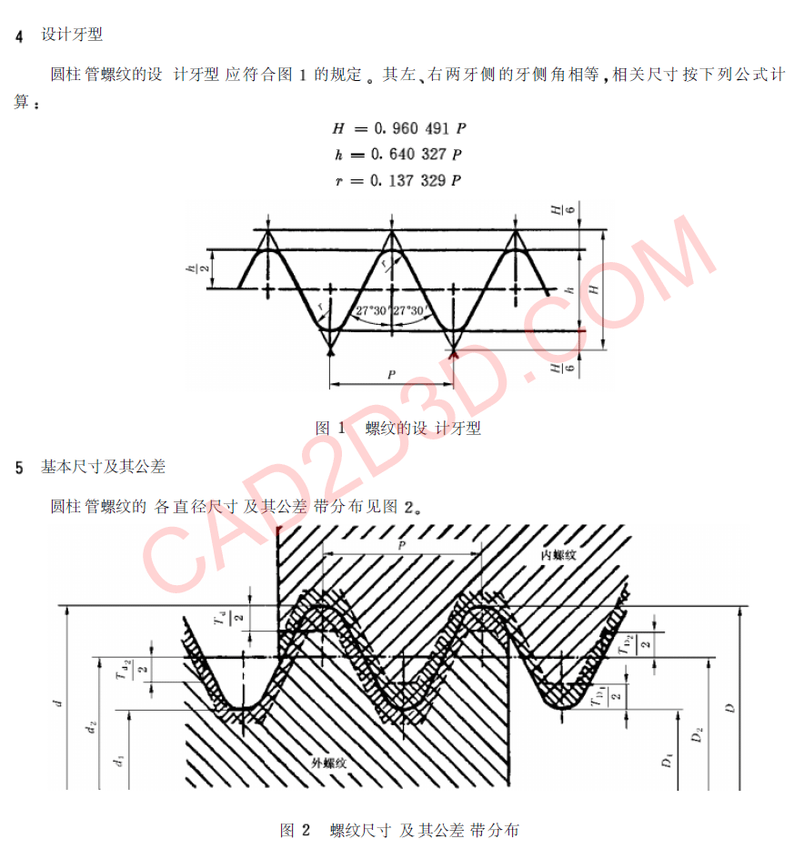 管螺纹密封标准及详细说明：60°密封管螺纹（NPT）、55°密封管螺纹（Rc）、55度非密封管螺纹（G）