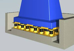 金属成型设备（锤锻、压力机）隔振减震解决方案