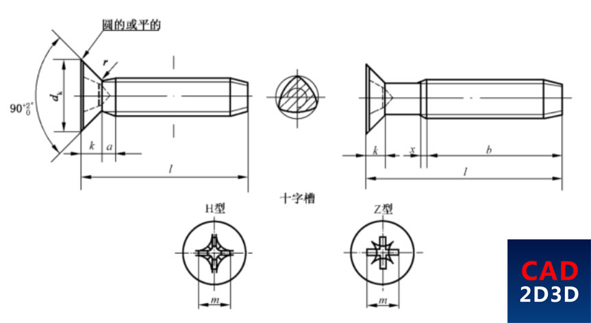 自挤螺钉结构原理及规格型号