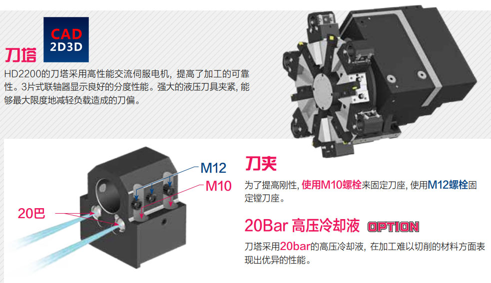 数控车削中心（车床）内部组成构造和参数说明