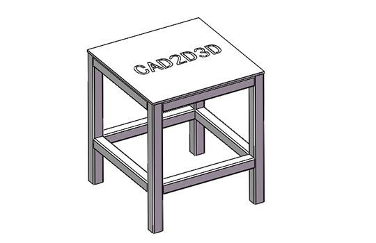 工作台面3D模型免费下载