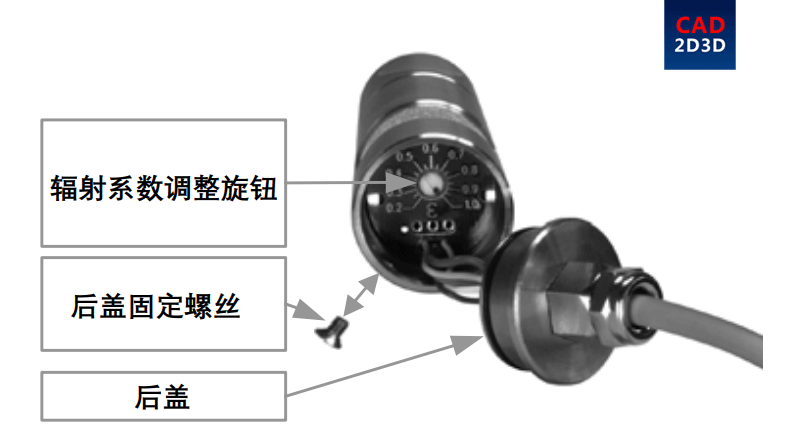 中频炉工件测温系统，远红外测温仪，德国IMPAC IS310