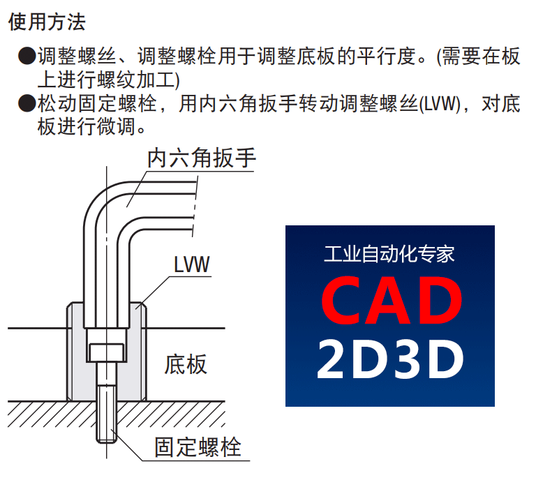 调整螺栓、调整螺丝内部构造和原理，桁架机械手立柱高度调节螺母