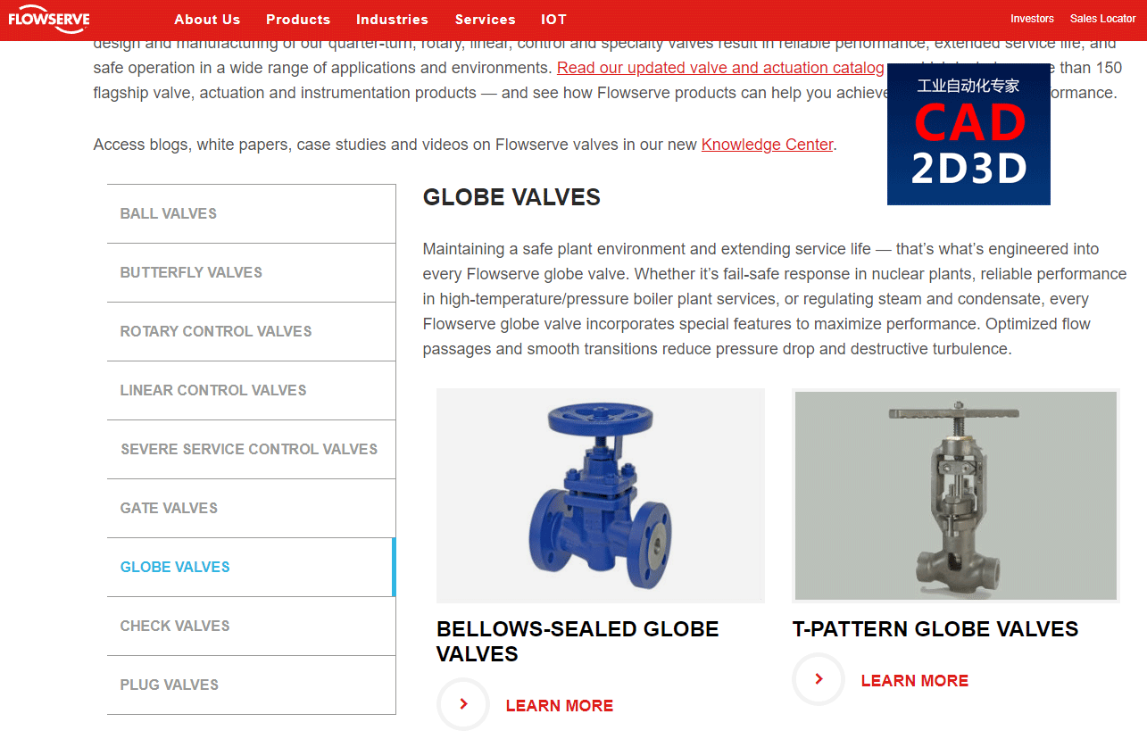 各种类型的阀门英文翻译，截止阀翻译为 Globe Valve，球阀翻译为Ball Valve