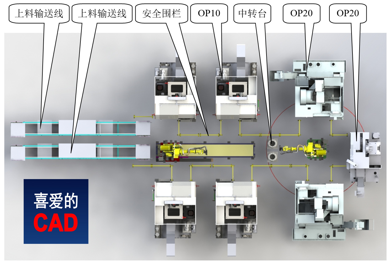 汽车车轮制动鼓机加工机器人自动上下料技术解决方案