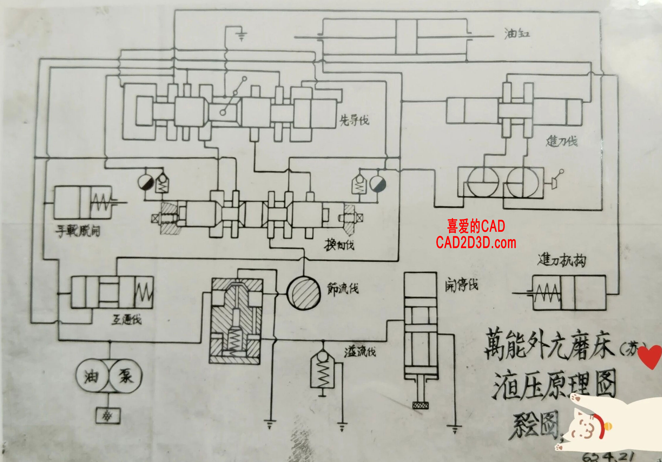 半个世纪前手绘的机械图纸，精致程度吊打现在的机械工程师，机械行业没落了，没有高手入行了