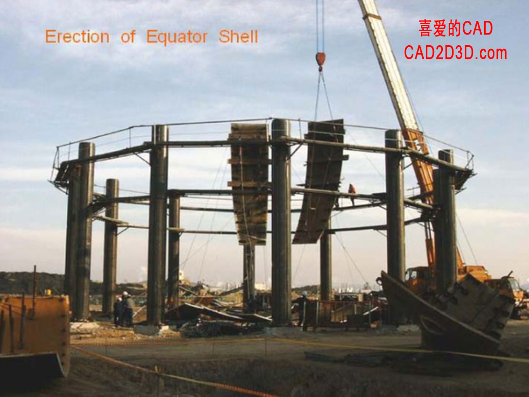 钢厂饱和水蒸气球阀（球形蒸汽蓄热器）技术参数、生产制造过程、实物图及潜在失效模式分析