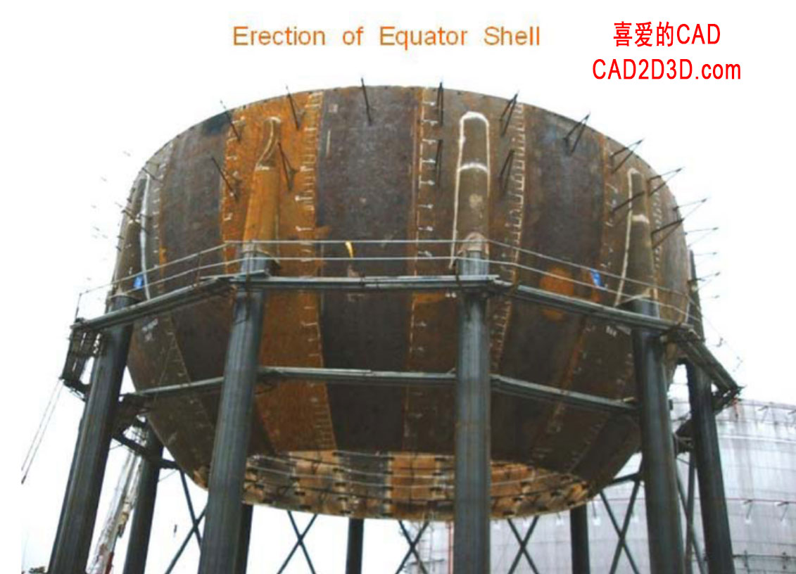 钢厂饱和水蒸气球阀（球形蒸汽蓄热器）技术参数、生产制造过程、实物图及潜在失效模式分析