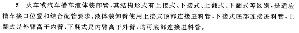 液体装卸臂（鹤管）结构形式中的上接式、下接式、上翻式、下翻式是什么意思？