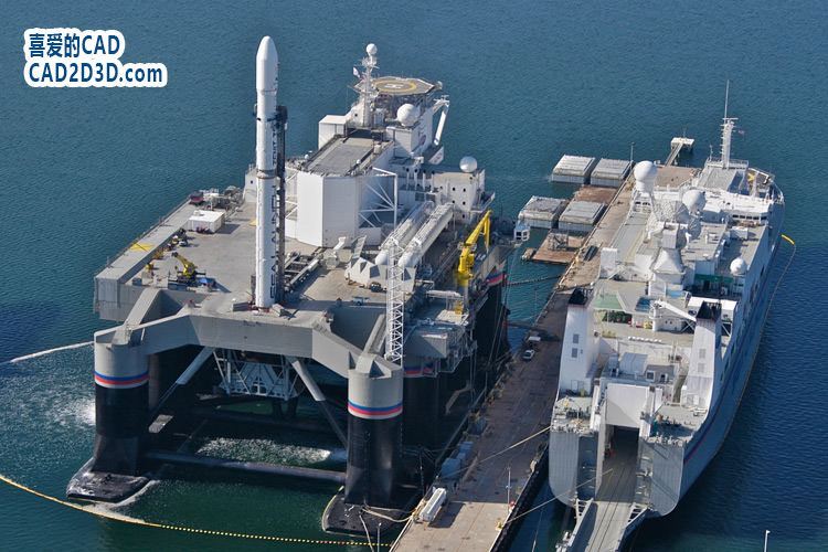海上发射 Sea Launch & 奥德赛 Odyssey 火箭发射现场高清图